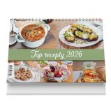 Top recepty 2026 - stolní kalendář - Stolní kalendáře Top recepty 2026 - stolní kalendář