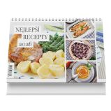 Nejlepší recepty 2026 - stolní kalendář Nejlepší recepty 2026 - stolní kalendář