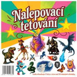 Nalepovací tetování 2 - Dinosaurus Nalepovací tetování 2 - Dinosaurus