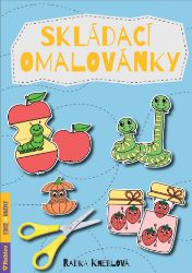 Skládací omalovánky - Radka Kneblová - Omalovánky a samolepky pro děti Skládací omalovánky
