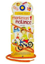 Montessori motanice 1 Lidské tělo - Montessori knihy pro děti Montessori motanice 1 Lidské tělo