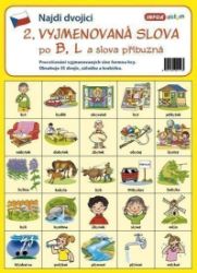 Najdi dvojici - 2. Vyjmenovaná slova po B, L a slova příbuzná - kolektiv autorů - Karetní hry Pexeso Najdi dvojici - 2. Vyjmenovaná slova po B, L a slova příbuzná
