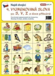 Najdi dvojici - 4. Vyjmenovaná slova po S, V, Z a slova příbuzná