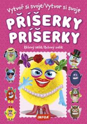 Vytvoř si svoje příšerky - Růžový sešit / Vytvor si svoje príšerky - Ružový zošit + samole