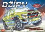 Džípy - Turbo Motory + samolepky - Slovenské knihy pro děti Džípy - Turbo Motory + samolepky