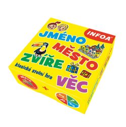 Jméno, město, zvíře, věc / Krabicová hra - Vzdělávací hry Jméno, město, zvíře, věc / Krabicová hra