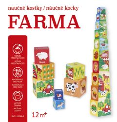 Farma - Naučné kostky Farma - Naučné kostky