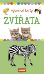 Výukové karty - Zvířata - Dětské knížky poznávání zvířat Výukové karty - Zvířata