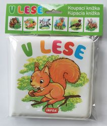 Koupací knížka / Kúpacia knižka V LESE - Slovenské knihy pro děti Koupací knížka / Kúpacia knižka V LESE