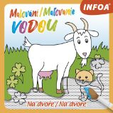 Malování / Maľovanie vodou - Na dvoře / Na dvore - Slovenské knihy pro děti Malování / Maľovanie vodou - Na dvoře / Na dvore