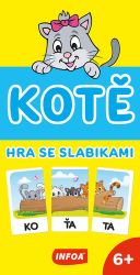 KOTĚ hra se slabikami - Krabicová hra KOTĚ hra se slabikami - Krabicová hra