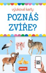 Výukové karty - Poznáš zvíře? - Vzdělávací hry Výukové karty - Poznáš zvíře?