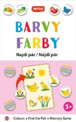 Výuková hra (krabička) Najdi pár - Barvy / Farby Výuková hra (krabička) Najdi pár - Barvy / Farby