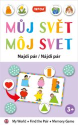 Výuková hra (krabička) Najdi pár - Můj svět / Môj svet Výuková hra (krabička) Najdi pár - Můj svět / Môj svet