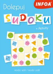 Dolepuj sudoku + Aktivity - modrý sešit / modrý zožit Dolepuj sudoku + Aktivity - modrý sešit / modrý zožit