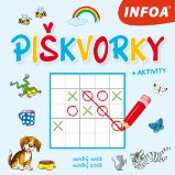 Piškvorky + Aktivity - modrý sešit / modrý zožit - Slovenské knihy pro děti Piškvorky + Aktivity - modrý sešit / modrý zožit