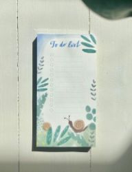Be Nice EKO To Do List - Šneček - Papírnictví To Do list Šneček