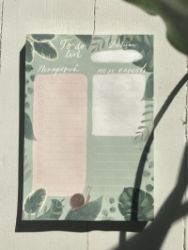 Be Nice EKO To Do List A5 - Šneček - Papírnictví To Do list Šneček A5