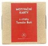 Be Nice EKO Motivační karty s citáty Tomáše Bati