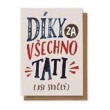 Přání Díky za všechno, tati - Pohlednice, přání Přání Díky za všechno, tati