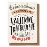 Přání "Vůbec nechápu…" Přání "Vůbec nechápu…"