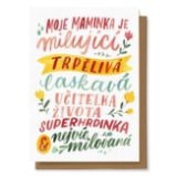 Přání "Moje maminka je milující trpělivá" Přání "Moje maminka je milující trpělivá"