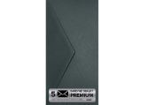 Obálka PREMIUM 5 KS (DL) 110x220 mm Tmavě zelená Vintage