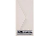 Obálka PREMIUM 5 KS (DL) 110x220 mm Růžová pastelováVintage