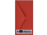 Obálka PREMIUM 5 KS (DL) 110x220 mm Třešňová Obálka PREMIUM 5 KS (DL) 110x220 mm Třešňová