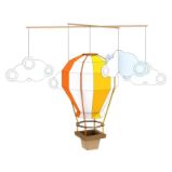 Horkovzdušný balón mini - žluto-oranžový