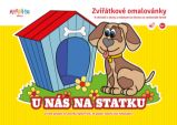 U nás na statku – zvířátková omalovánka A5 - Kristýna Bízová - Omalovánky pro děti U nás na statku