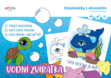 Omalovánky s věnováním: Vodní zvířátka Omalovánky s věnováním: Vodní zvířátka