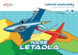 Naše letadla – letecké omalovánky A5 - Omalovánky auta Naše letadla