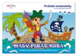 Malý pirát Kuba - Omalovánky pro děti Pirátské omalovánky / Malý pirát Kuba