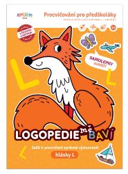 Logopedie mě baví - hláska L + samolepky Logopedie mě baví - hláska L + samolepky