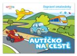 Autíčko na cestě – dopravní omalovánky A5 - Filip Škoda - Omalovánky auta Dopravní omalovánky / Autíčko na cestě