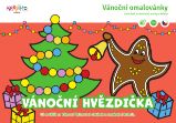 Vánoční hvězdička - Vánoční omalovánky