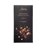 ISPIRITI Hořká čokoláda 70% s kousky lískových oříšků 80g - Čaje, káva, čokoláda ISPIRITI Hořká čokoláda 70% s kousky lískových oříšků 80g