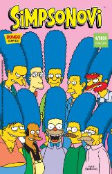 Simpsonovi 4/2024 - kolektiv autorů - Dětský komiks Simpsonovi Simpsonovi 4/2024