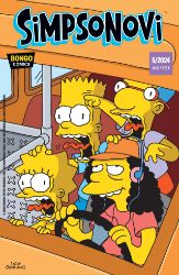 Simpsonovi 5/2024 - kolektiv autorů - Dětský komiks Simpsonovi Simpsonovi 5/2024