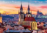 Magnet Týn Church and Prague Castle Magnet Týn Church and Prague Castle