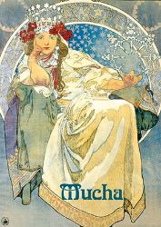 Magnet Mucha Princesse Hyacinthe Magnet Mucha Princesse Hyacinthe