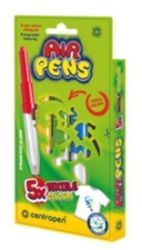 Centropen Foukací fixy AIR PENS na textil 5 ks - Fixy Centropen Foukací fixy AIR PENS na textil 5 ks
