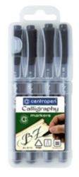 Centropen Kaligrafické popisovače 4 ks - Štětce, pastelky, fixy Centropen Kaligrafické popisovače 4 ks