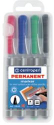 Centropen popisovač 2846 permanent 4 ks - Zvýrazňovače a popisovače do školy Centropen popisovač 2846 permanent 4 ks