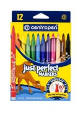 Centropen Popisovač Perfect 2510 nevysychavé (12 ks) - Zvýrazňovače a popisovače do školy Centropen Popisovač Perfect 2510 nevysychavé (12 ks)