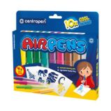 Centropen Foukací fixy AIR PENS 1500 10 ks - Pastelky do školy Centropen Foukací fixy AIR PENS 1500 10 ks