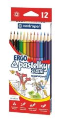Centropen Pastelky 9521 trojhranné (12 ks) - Výtvarné potřeby do školy Centropen Pastelky 9521 trojhranné (12 ks)