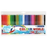 Centropen Fixy COLOUR WORLD 7550 trojboké, sada 30 barev - Fixy Centropen Fixy COLOUR WORLD 7550 trojboké, sada 30 barev