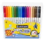 Centropen Popisovač smývatelný Super easy 2580 (18 ks) - Zvýrazňovače, popisovače Centropen Popisovač smývatelný Super easy 2580 (18 ks)